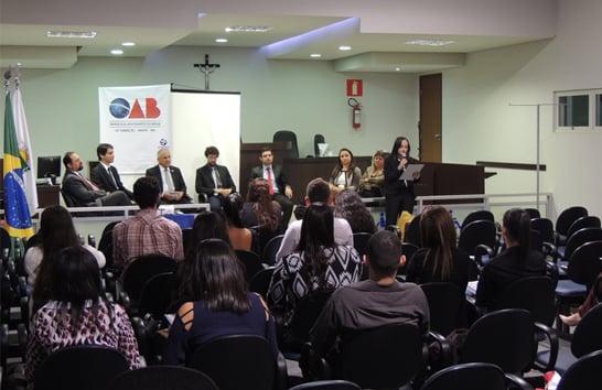 Uniaraxá e OAB Jovem realizam evento para jovens advogados