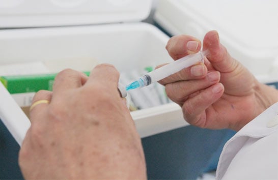 Começa a campanha de vacinação contra gripe em Araxá