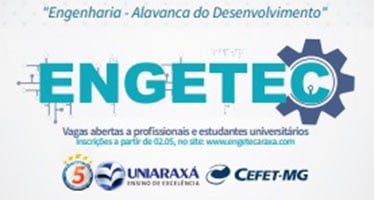 Começa hoje o Encontro de Engenharia e Tecnologia de Araxá