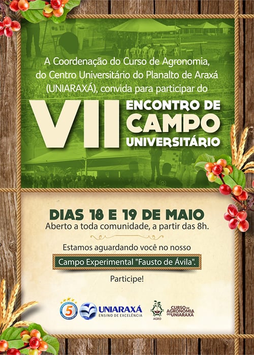 Convite: VII Encontro de Campo Universitário