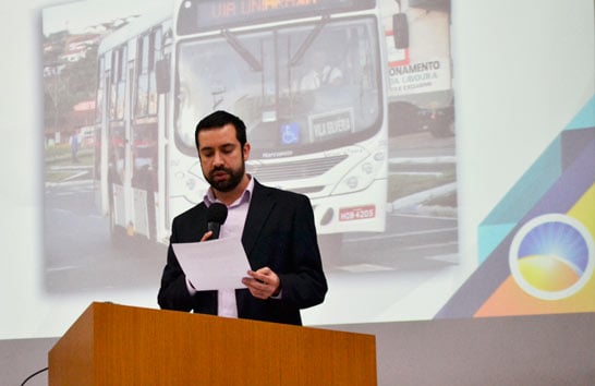 Com a queda do diesel, Raphael Rios cobra revisão na política de preços da tarifa de ônibus em Araxá