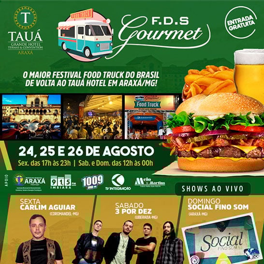 FDS Gourmet atrai visitantes e negócios para a cidade