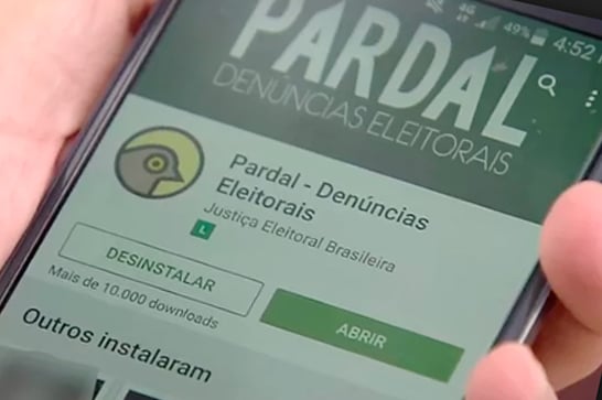 TSE atualiza Pardal, aplicativo que recebe denúncias sobre eleições