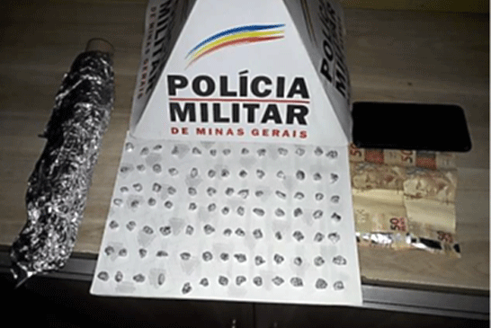 PM prende casal e apreende drogas em pensão no Centro