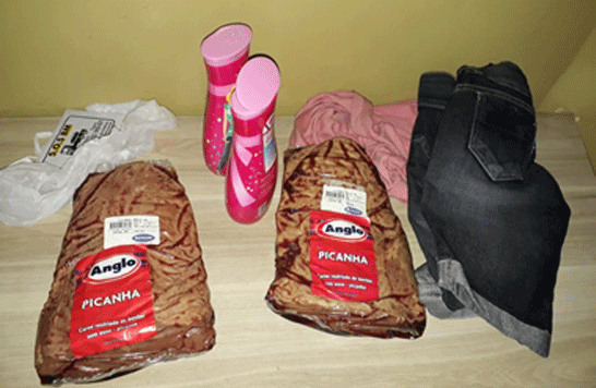 Jovem é preso por furto em supermercado