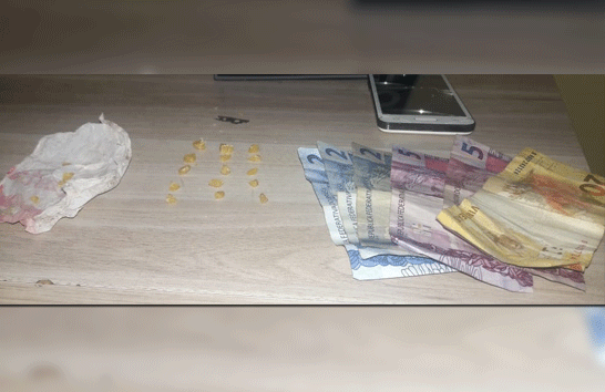 PM prende suspeitos de tráfico em pensão no bairro São Geraldo