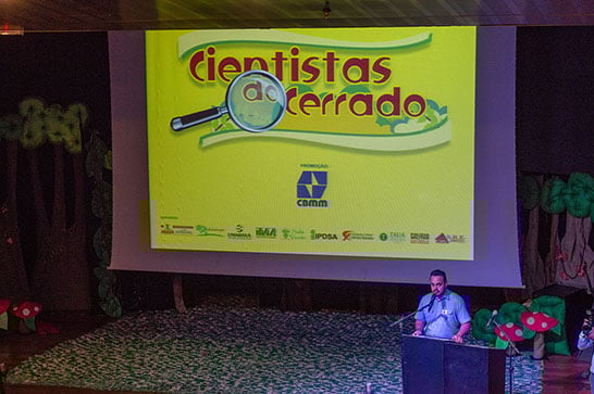 Alunos participam das atividades de encerramento do projeto Cientistas do Cerrado