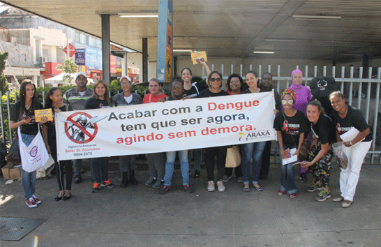 Dia D da Saúde: Prefeitura realiza blitz educativa contra o mosquito Aedes aegypti e DST/AIDS