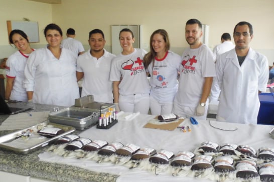 Campanha arrecada 80 bolsas de sangue no Uniaraxá