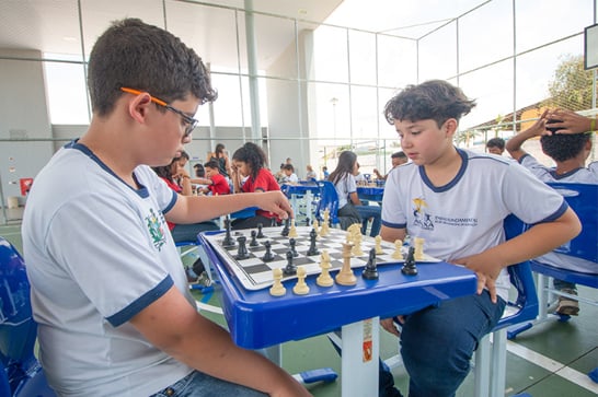 Circuito de Xadrez reúne alunos de escolas municipais destaques em 2018