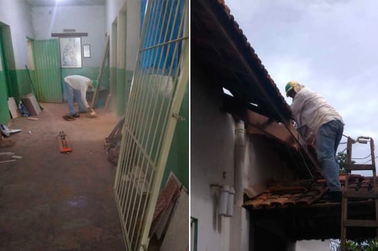 Escola rural de Itaipu recebe melhorias