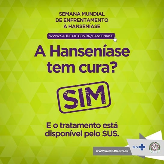 Semana Mundial de enfrentamento à Hanseníase reforça importância do diagnóstico precoce