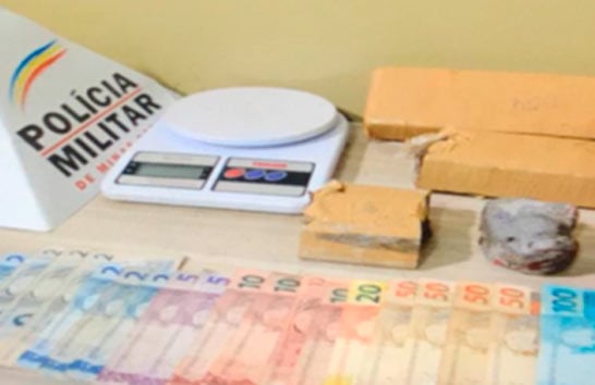 PM apreende cerca de 2kg de maconha e prende suspeito de tráfico