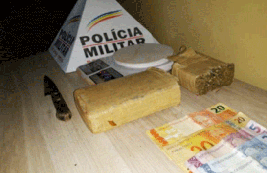 Adolescente é apreendido com maconha no bairro São Geraldo
