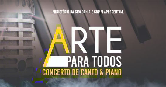 Arte para Todos – Concerto de Canto e Piano