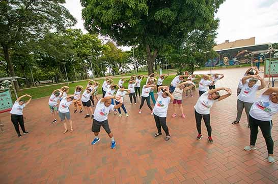 Prefeitura recepciona idosos do projeto Movasse no Parque do Cristo