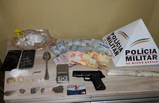 PM prende autor de tráfico no Salomão Drummond