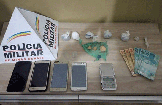 Suspeitos de tráfico são presos no bairro Orozino Teixeira