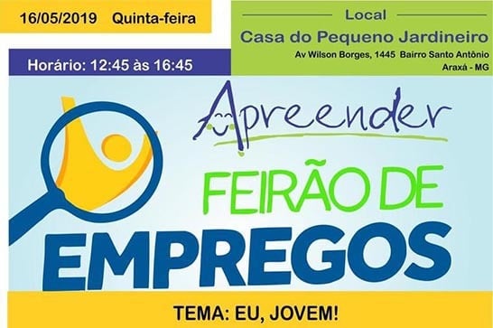 Prefeitura é parceira do 2º Feirão de Empregos para jovens