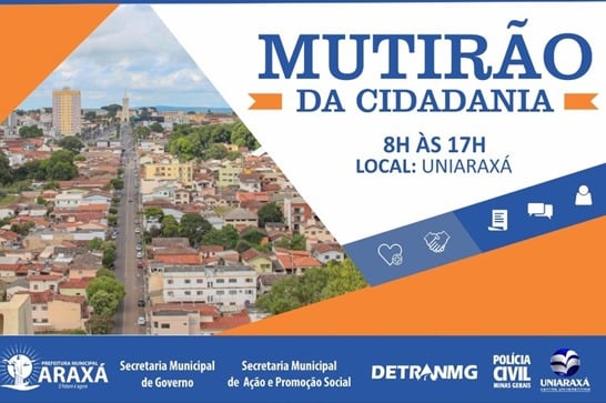 Prefeitura é parceira no Mutirão da Cidadania com a Delegacia de Trânsito