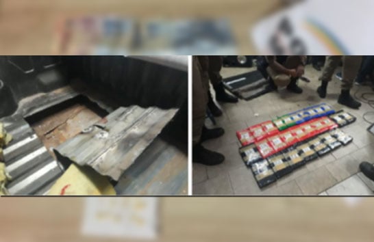 PM apreende tabletes de crack e cocaína avaliados em R$ 600 mil