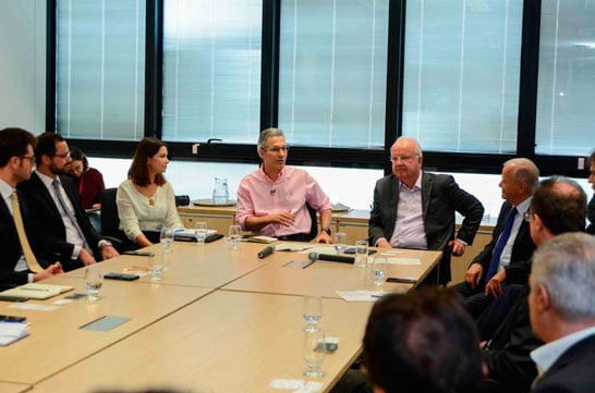Romeu Zema participa de encontro com empresários italianos e discute atração de novos investimentos para o Estado