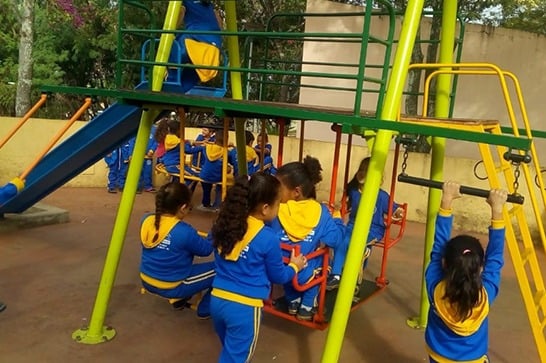 Estudantes da AABB Comunidade visitam o Parque do Cristo