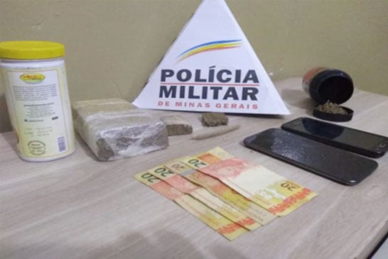 Casal é preso por tráfico de drogas