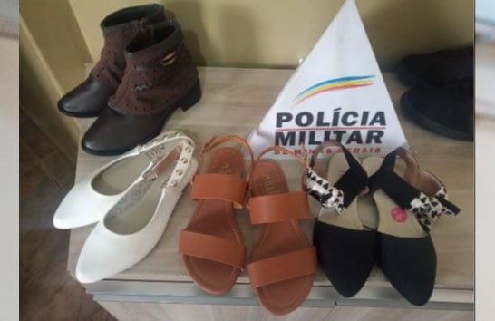 Mulher é presa por furto de sandálias no Centro