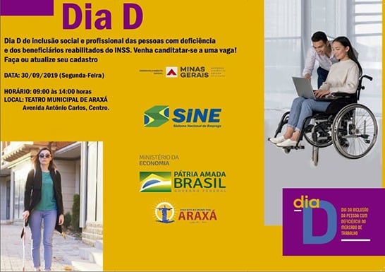 Dia D da inclusão do deficiente no mercado de trabalho