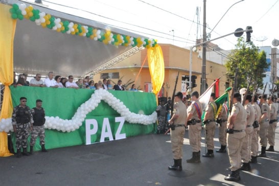 Comemoração do Dia 7 de setembro reuniu milhares de pessoas em Araxá