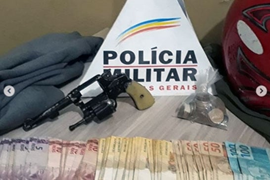Supermercado é assaltado e PM prende os criminosos