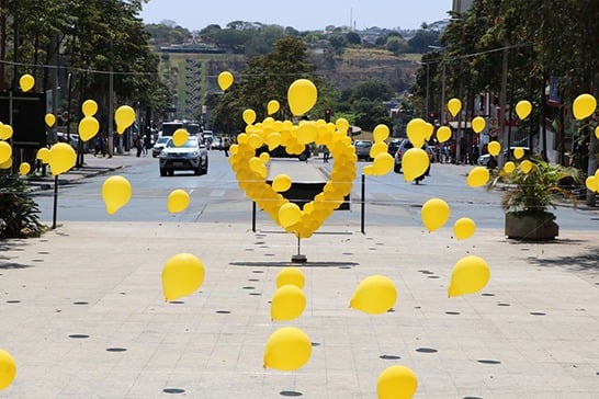 Setembro Amarelo completa três anos de ações em Araxá