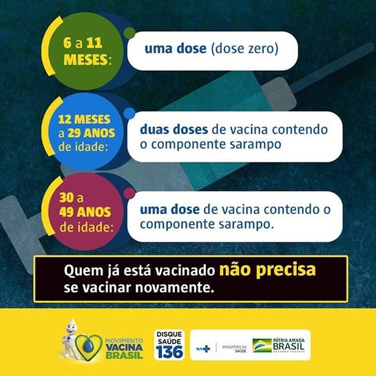 Prefeitura adota horário estendido em salas de vacinação