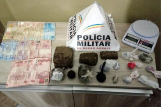 PM prende jovem por tráfico de drogas