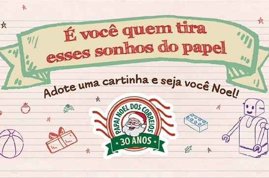Campanha Papai Noel dos Correios 2019