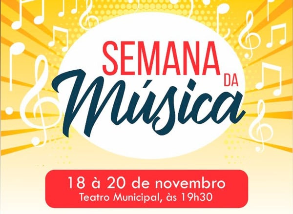 Semana da Música será realizada em Araxá