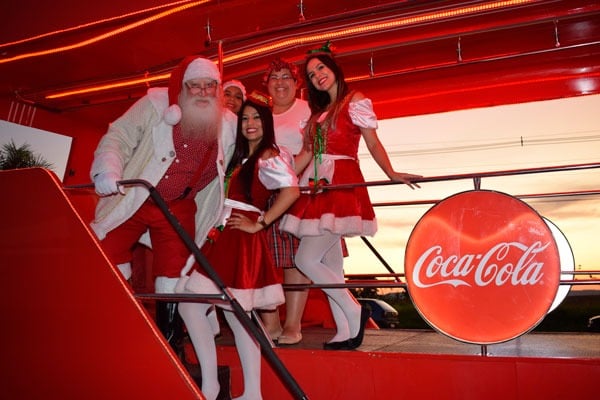 Papai Noel chega nesta sexta-feira (13) a Araxá; concentração é no Expominas