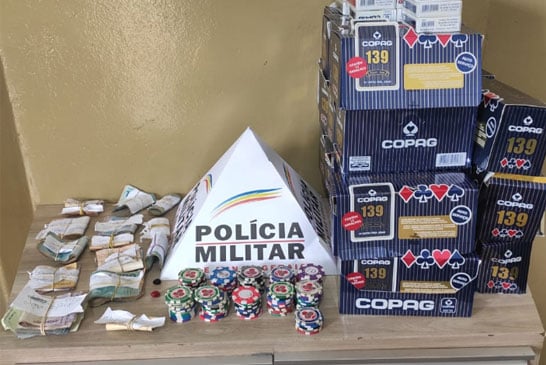Dezenove pessoas são detidas por envolvimento com o jogo de azar
