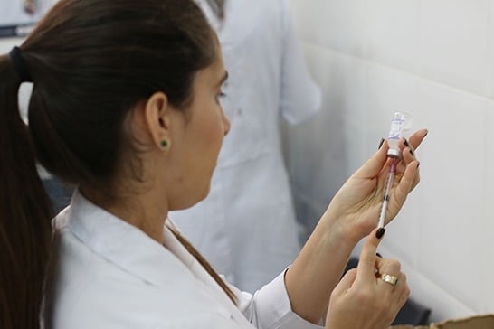Dia D de Contra o Sarampo e atualização do cartão de vacinas