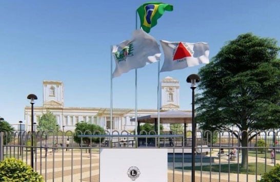 Administração Municipal inicia revitalização da Praça Arthur Bernardes