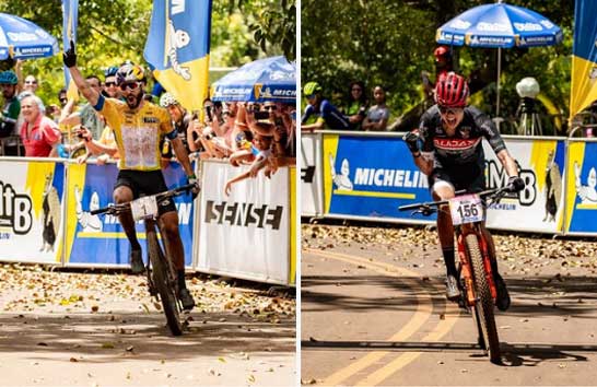 Avancini e Raíza Goulão são os campeões da etapa Araxá da CIMTB