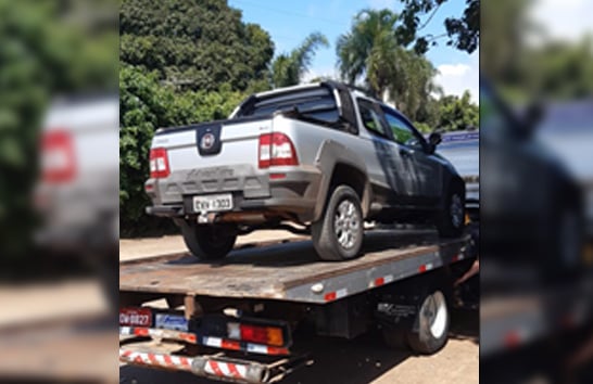 Polícia Militar de Araxá recupera veículo furtado em Frutal