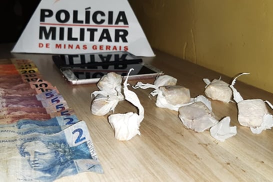 PM prende envolvidos com o tráfico de drogas e apreende crack
