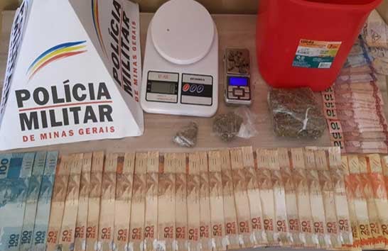 PM prende dois jovens por envolvimento com o tráfico de drogas