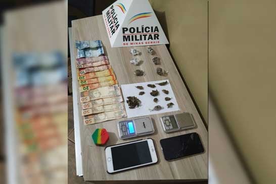 Jovens são presos por envolvimento com o tráfico de drogas