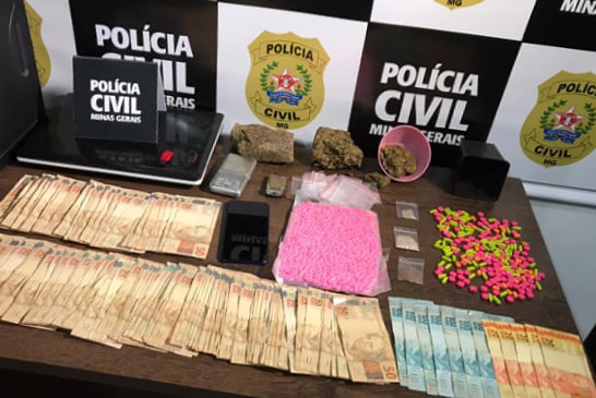 Polícia Civil prende dois jovens com grande quantidade de drogas sintéticas