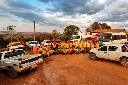 Incêndio no Parque Nacional da Serra da Canastra é controlado