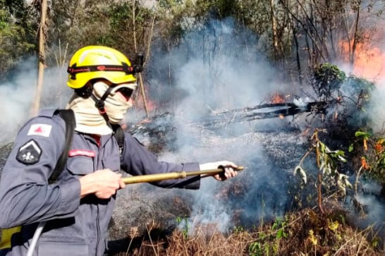 Plano para combate a incêndios florestais tem reforço de R$ 14 milhões em Minas