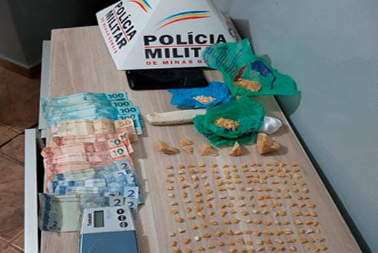 PM prende dois suspeitos de tráfico no bairro Alvorada
